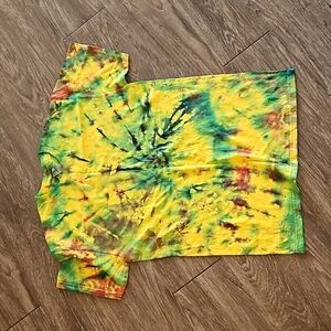 Rasta tye dye shirt
